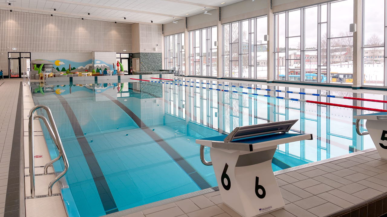 Stora bassängen, Årjängs simhall