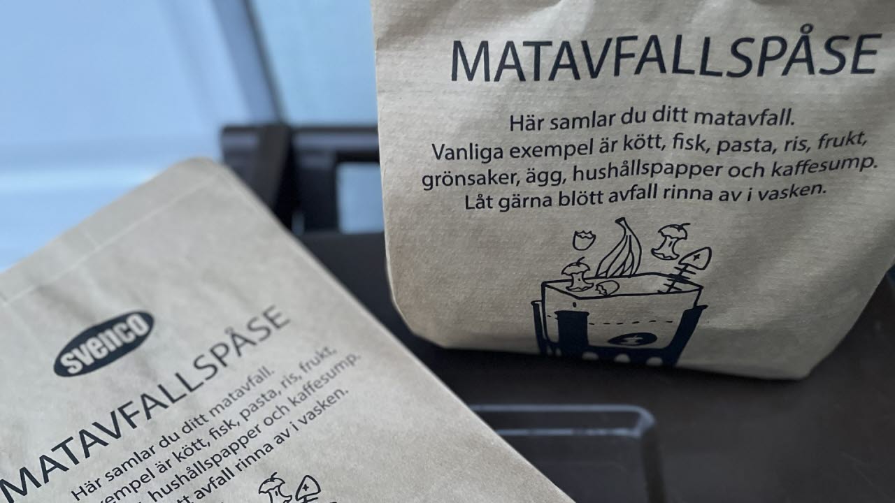 Matavfallsinsamlingspåsar 