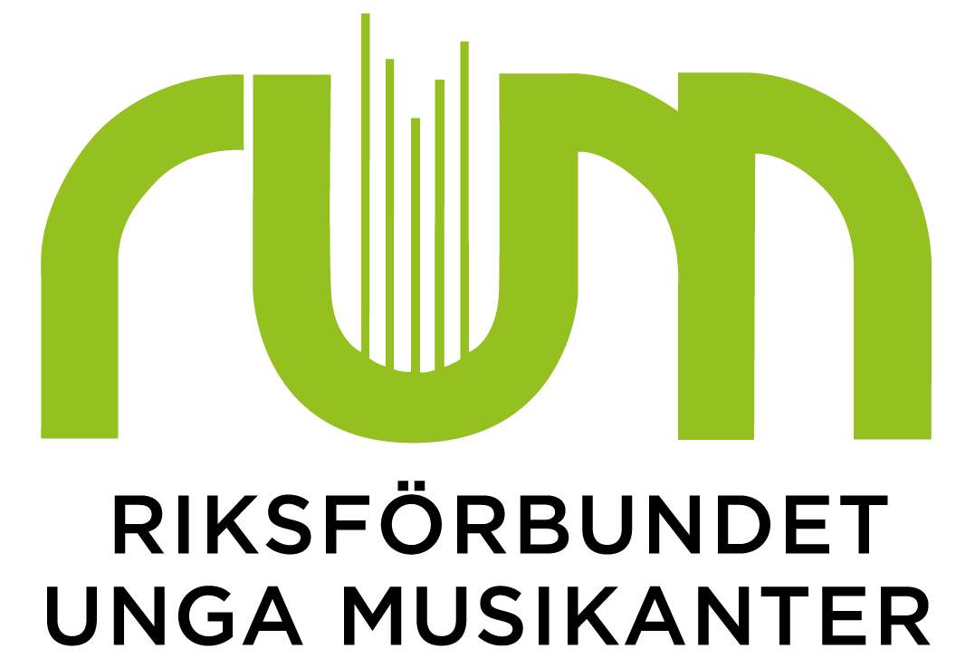 Riksförbundet för unga musikanters logotyp